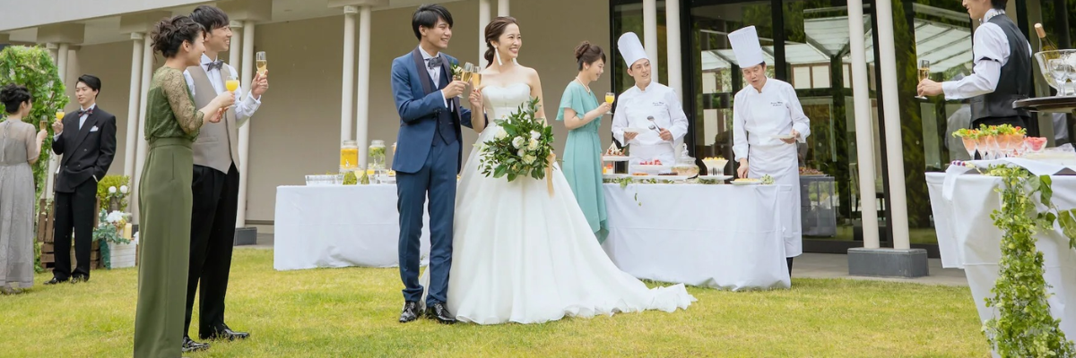 テラスグランツの中庭