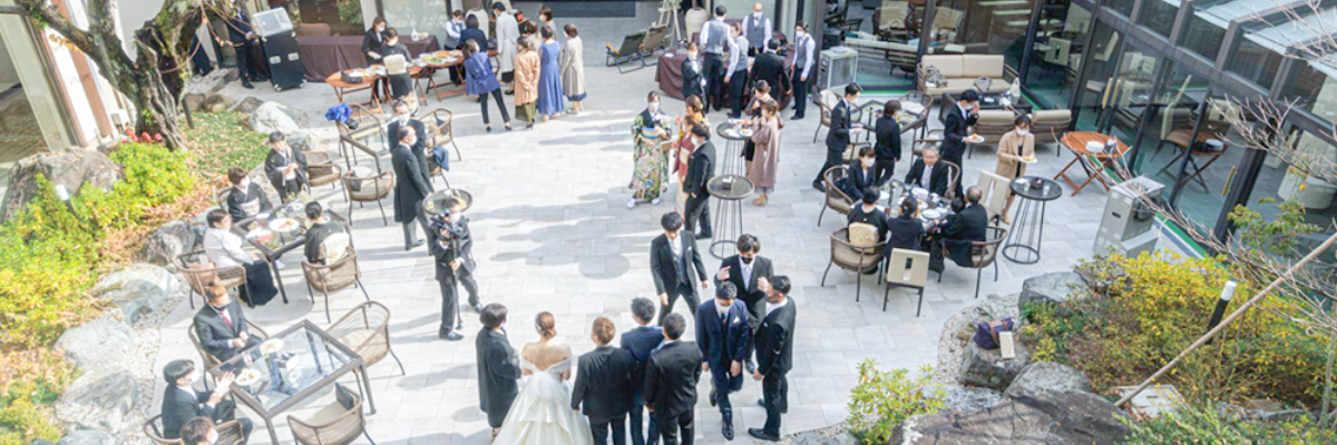 テラスグランツの中庭